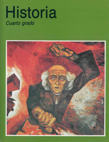 Sor Juana Inés de la Cruz en el libro Historia cuarto grado. 1993.